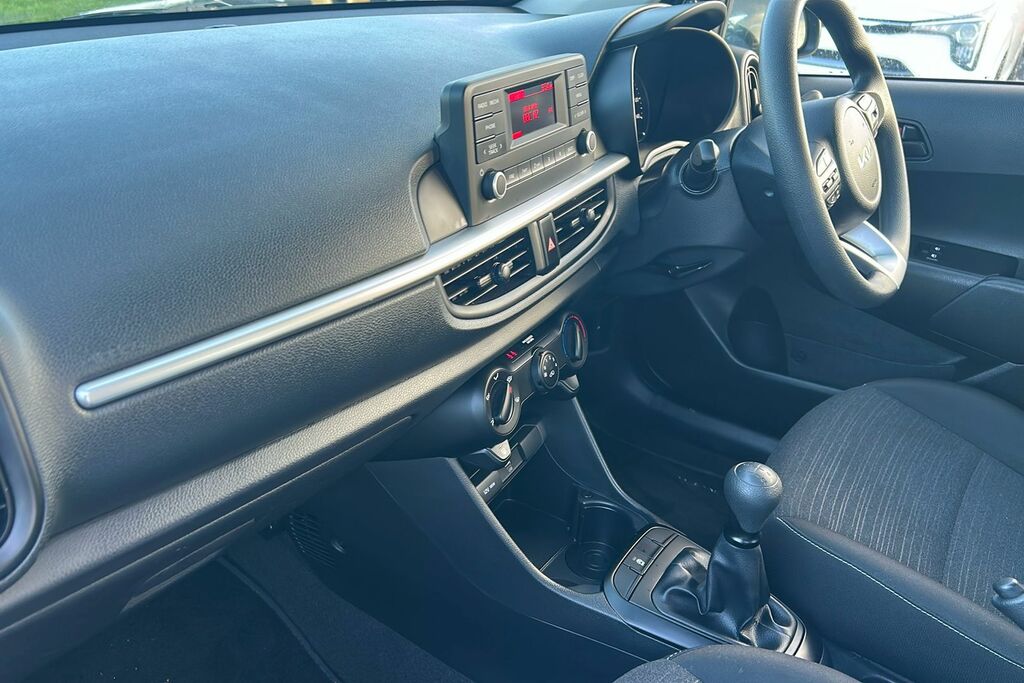Kia Picanto 1.0 Dpi 1 Hatchback Euro 6 Ss CK24LNU Silver #2