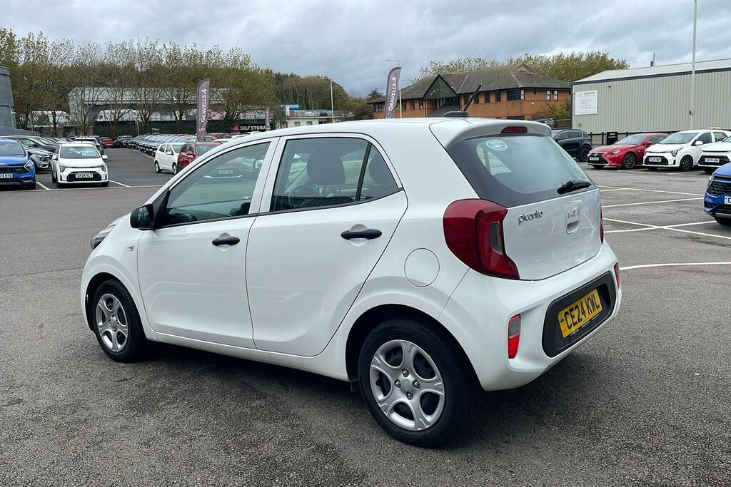 Kia Picanto 1.0 Dpi 1 Hatchback Euro 6 Ss CE24KWL White #3