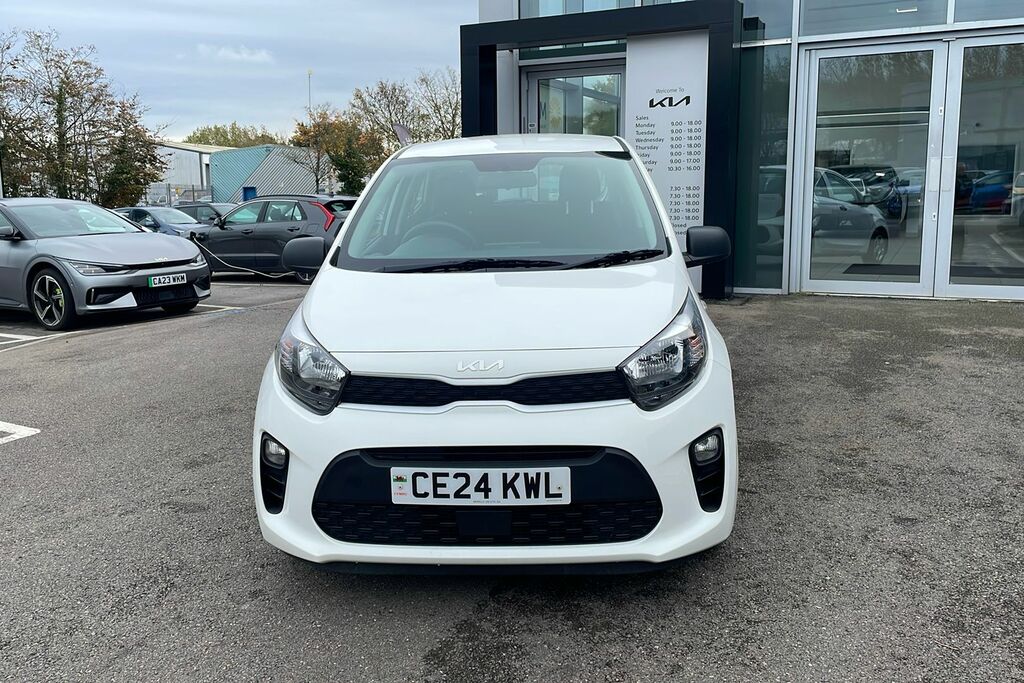 Kia Picanto 1.0 Dpi 1 Hatchback Euro 6 Ss CE24KWL White #6