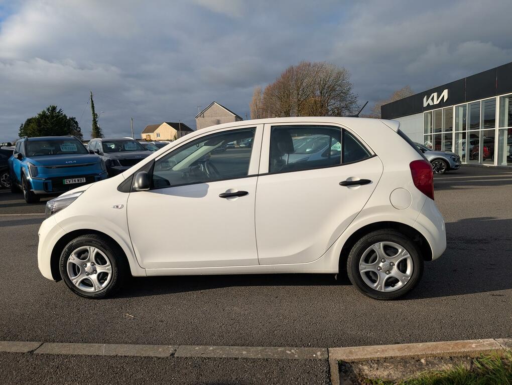 Kia Picanto 1.0 Dpi 1 Hatchback Euro 6 Ss CK24HKW White #6