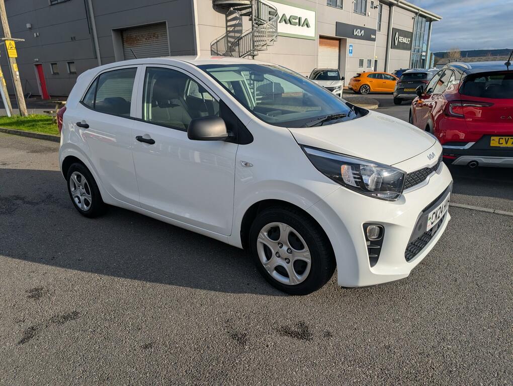 Kia Picanto 1.0 Dpi 1 Hatchback Euro 6 Ss CK24HKW White