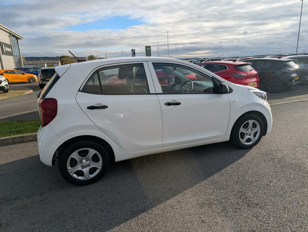 Kia Picanto 1.0 Dpi 1 Hatchback Euro 6 Ss CK24HKW White #3