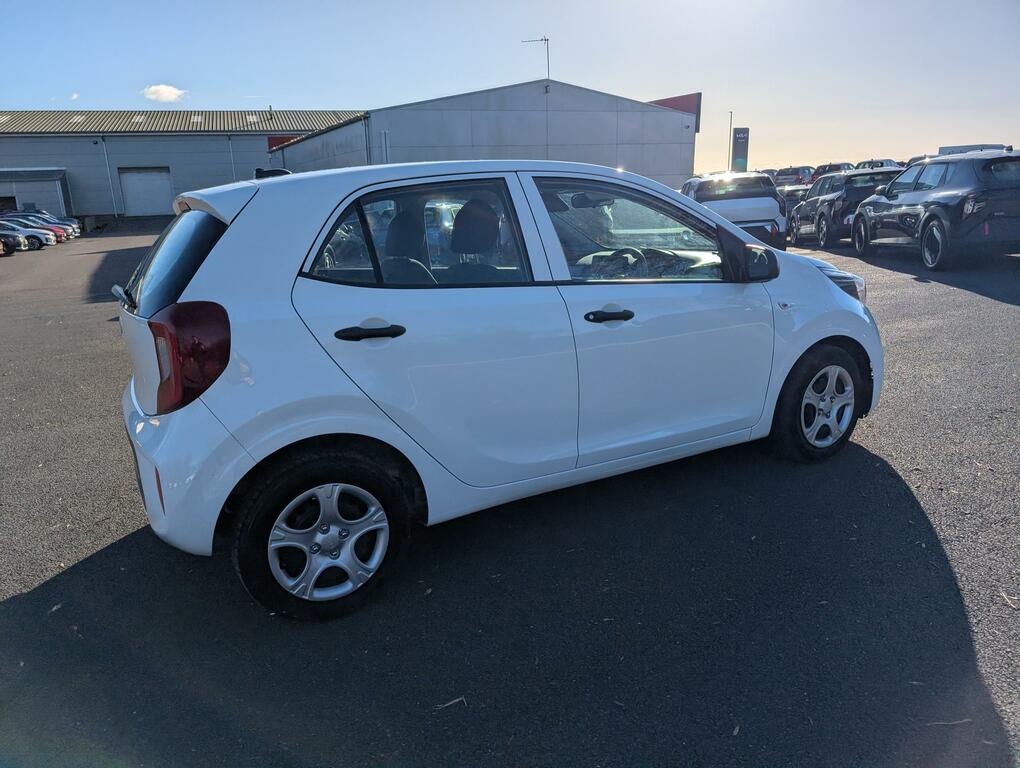 Kia Picanto 1.0 Dpi 1 Hatchback Euro 6 Ss CK24HKX White #3