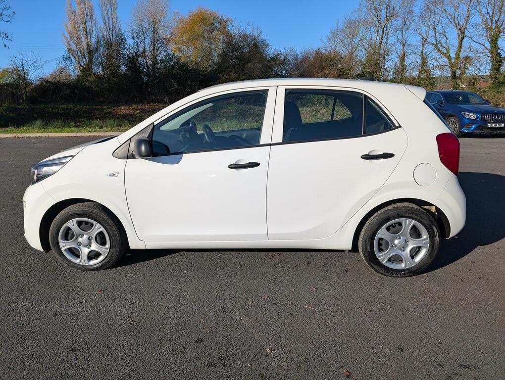 Kia Picanto 1.0 Dpi 1 Hatchback Euro 6 Ss CK24HKX White #6