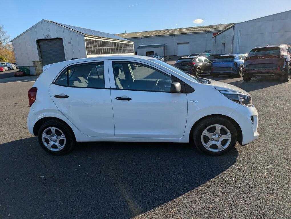 Kia Picanto 1.0 Dpi 1 Hatchback Euro 6 Ss CK24HKX White #2