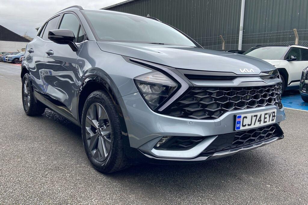Kia Sportage 1.6 H T-gdi Gt-line Suv Hybrid Eur Silver