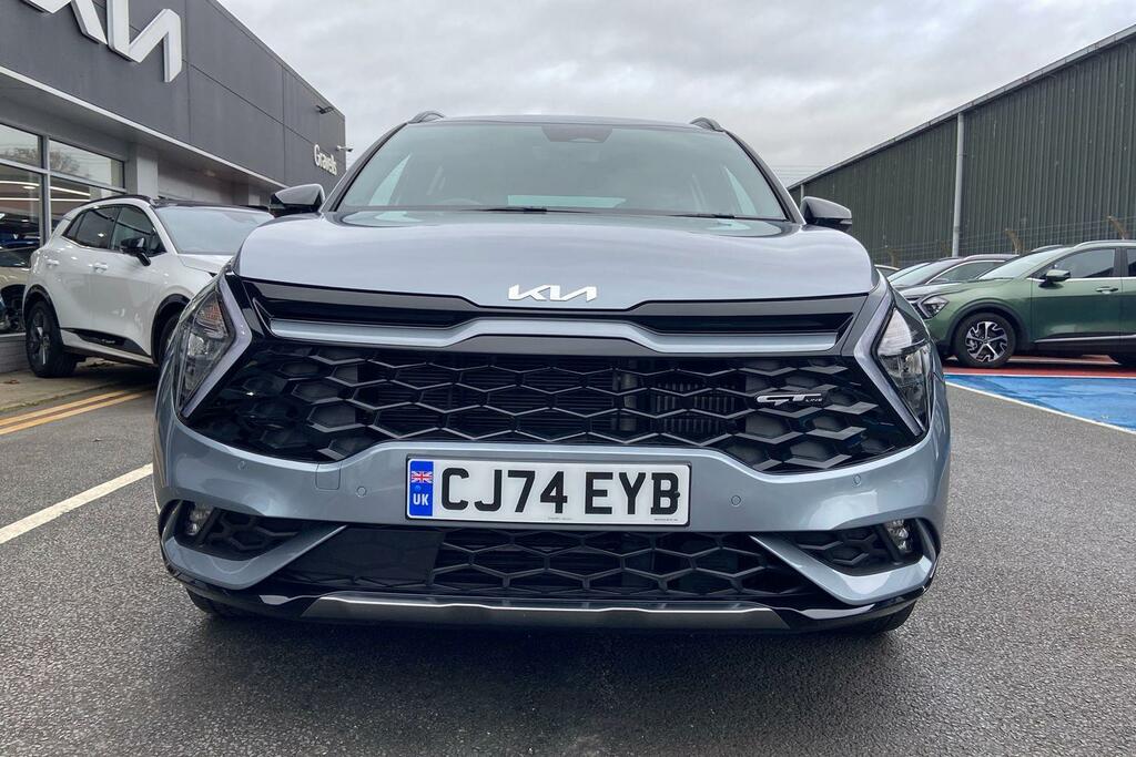 Kia Sportage 1.6 H T-gdi Gt-line Suv Hybrid Eur CJ74EYB Silver #6