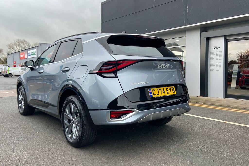 Kia Sportage 1.6 H T-gdi Gt-line Suv Hybrid Eur CJ74EYB Silver #3