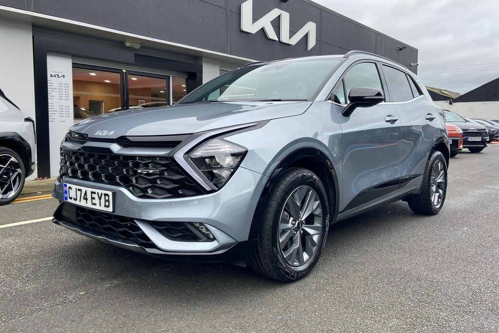 Kia Sportage 1.6 H T-gdi Gt-line Suv Hybrid Eur CJ74EYB Silver #5