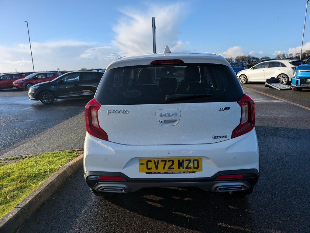 Kia Picanto 1.0 Dpi X-line S Hatchback Amt Euro 6 CV72MZO White #4