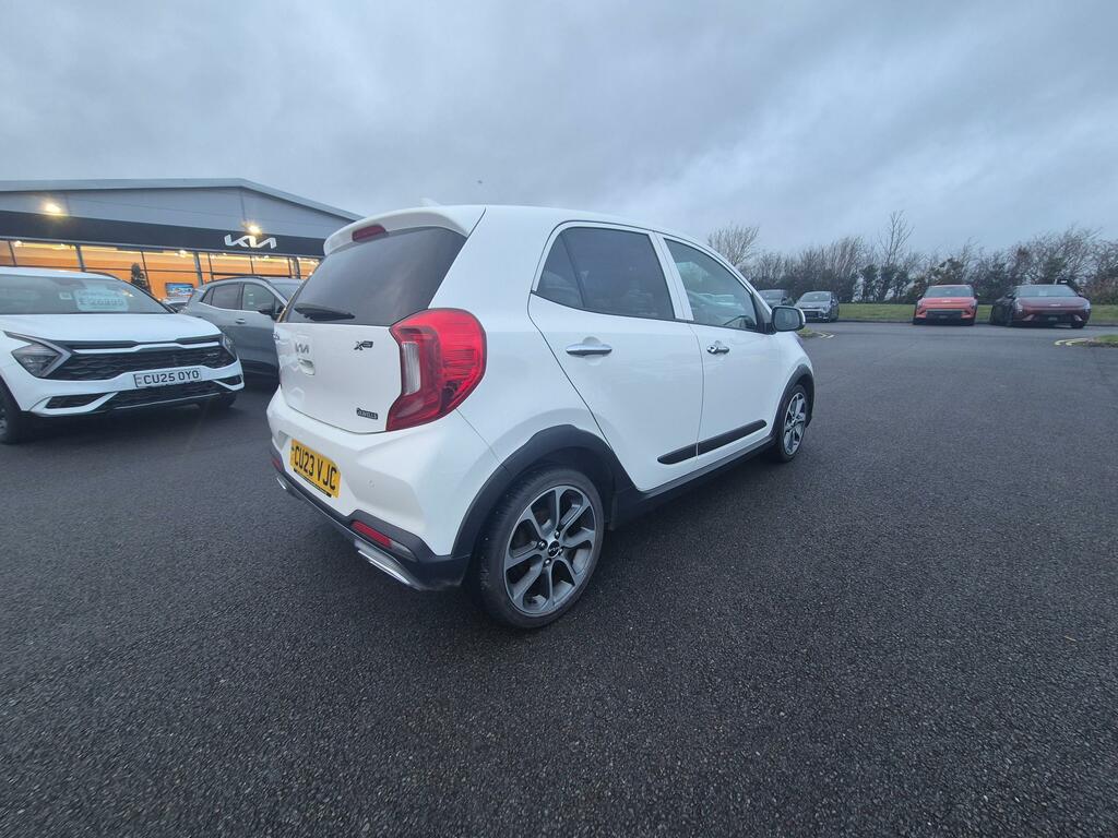Kia Picanto 1.0 Dpi X-line S Hatchback Amt Euro 6 CU23VJC White #4