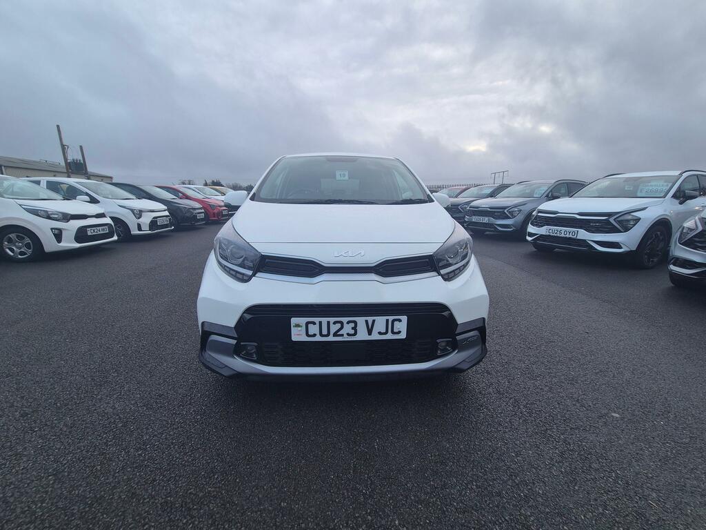 Kia Picanto 1.0 Dpi X-line S Hatchback Amt Euro 6 CU23VJC White #2