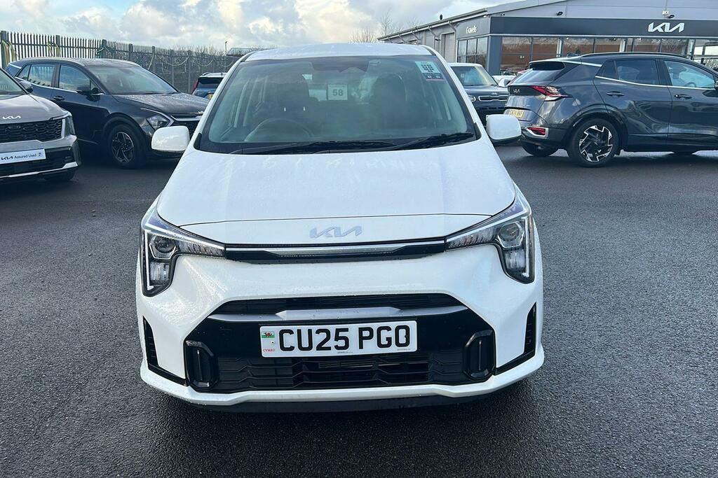 Kia Picanto 1.0 2 Hatchback Amt Euro 6 Ss 62 Bh CU25PGO White #6