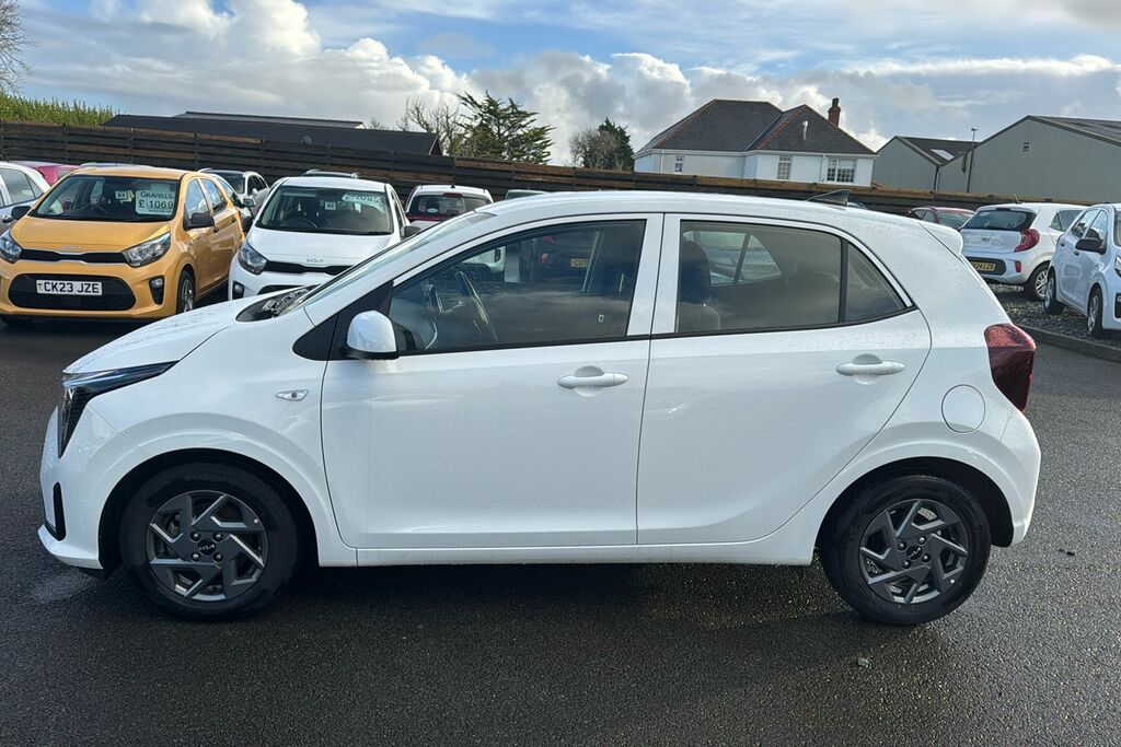 Kia Picanto 1.0 2 Hatchback Amt Euro 6 Ss 62 Bh CU25PDK White #4