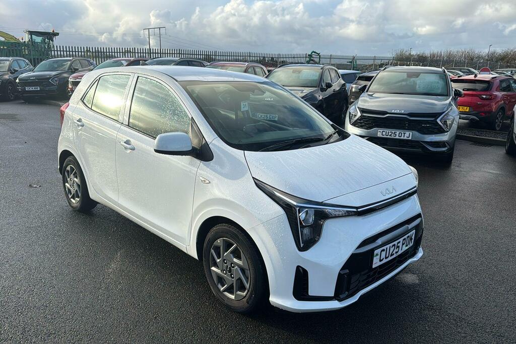 Kia Picanto 1.0 2 Hatchback Amt Euro 6 Ss 62 Bh White