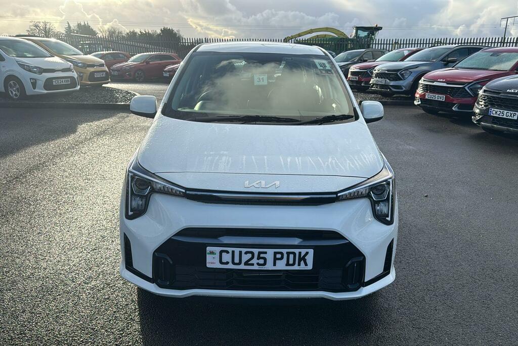 Kia Picanto 1.0 2 Hatchback Amt Euro 6 Ss 62 Bh CU25PDK White #6