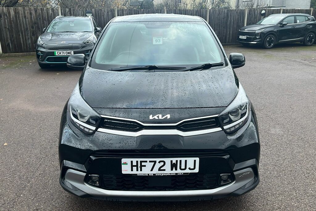 Kia Picanto 1.0 Dpi X-line S Hatchback Amt Euro 6 HF72WUJ Black #6
