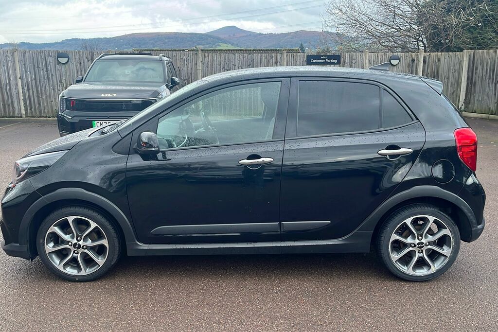 Kia Picanto 1.0 Dpi X-line S Hatchback Amt Euro 6 HF72WUJ Black #4
