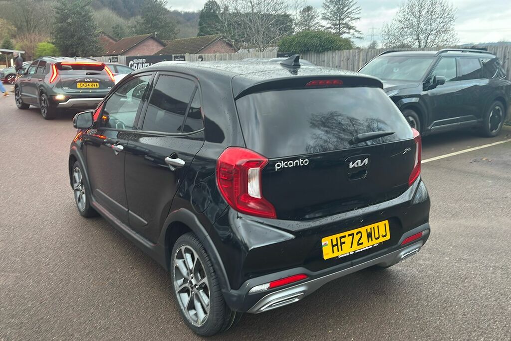Kia Picanto 1.0 Dpi X-line S Hatchback Amt Euro 6 HF72WUJ Black #3
