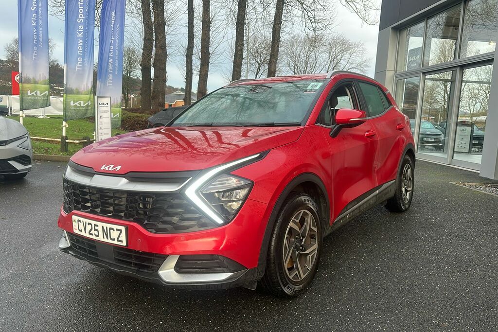 Kia Sportage 1.6 T-gdi Mhev 2 Suv Hybrid Euro CV25NCZ Red #4
