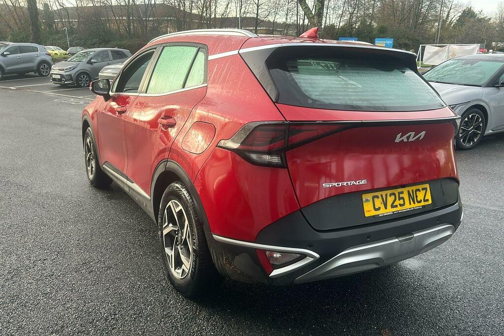 Kia Sportage 1.6 T-gdi Mhev 2 Suv Hybrid Euro CV25NCZ Red #3