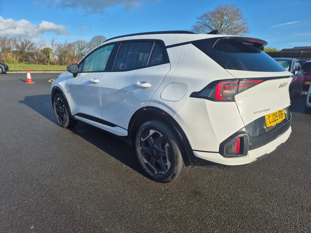 Kia Sportage 1.6 T-gdi Gt-line Suv Dct Euro 6 Ss CJ25KBF White #6