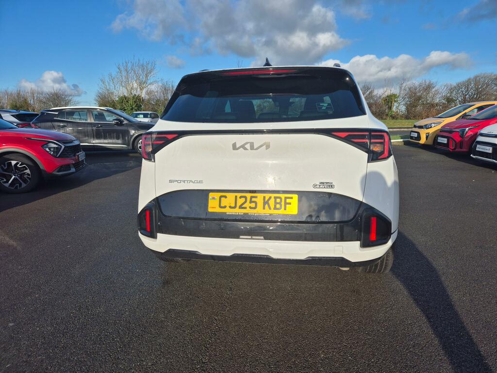 Kia Sportage 1.6 T-gdi Gt-line Suv Dct Euro 6 Ss CJ25KBF White #5