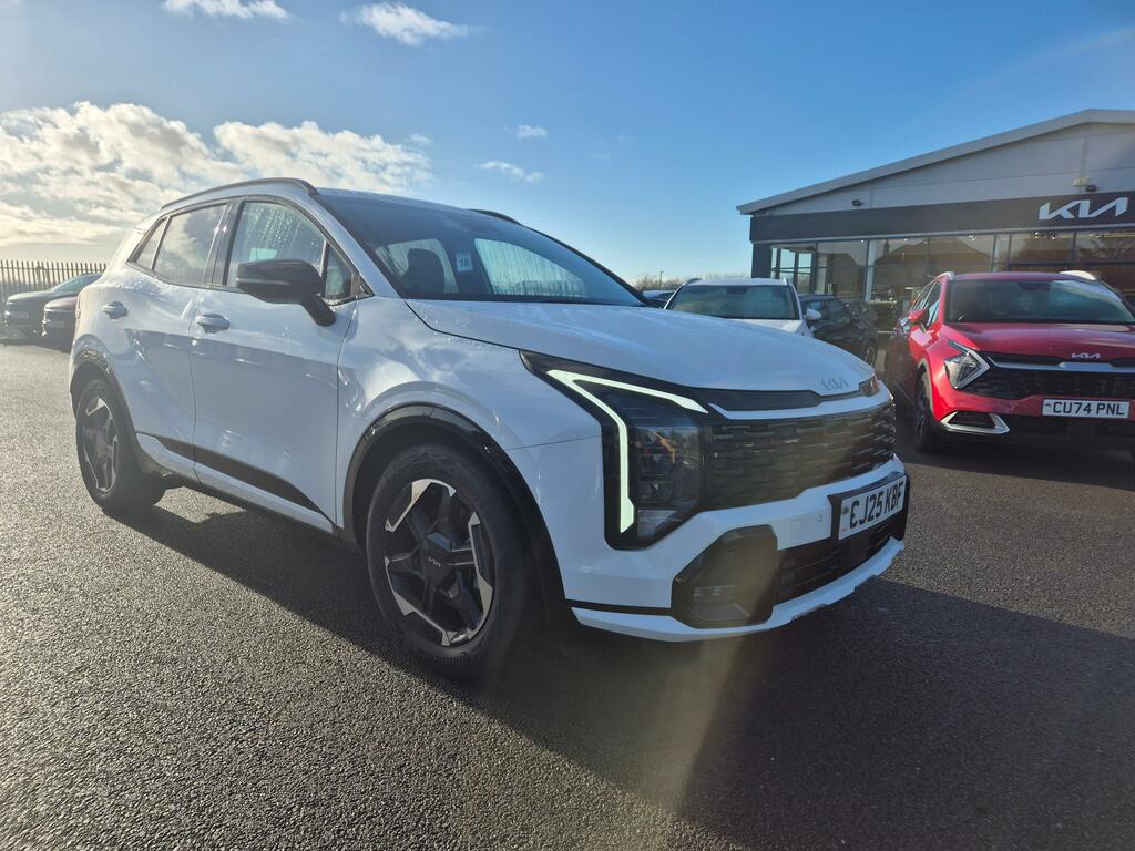 Kia Sportage 1.6 T-gdi Gt-line Suv Dct Euro 6 Ss White
