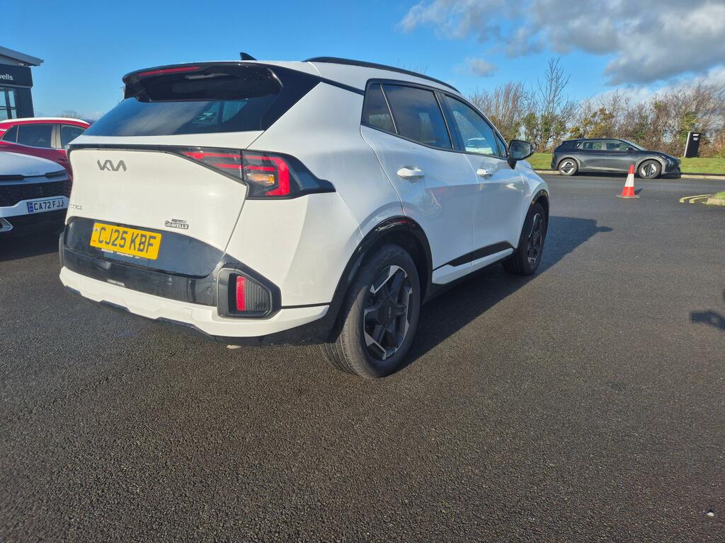 Kia Sportage 1.6 T-gdi Gt-line Suv Dct Euro 6 Ss CJ25KBF White #4