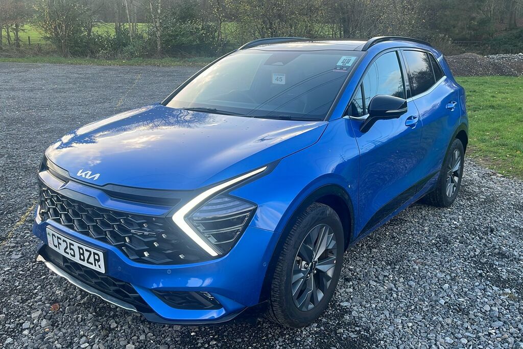 Kia Sportage 1.6 H T-gdi Gt-line S Suv Hybrid E CF25BZR Blue #5