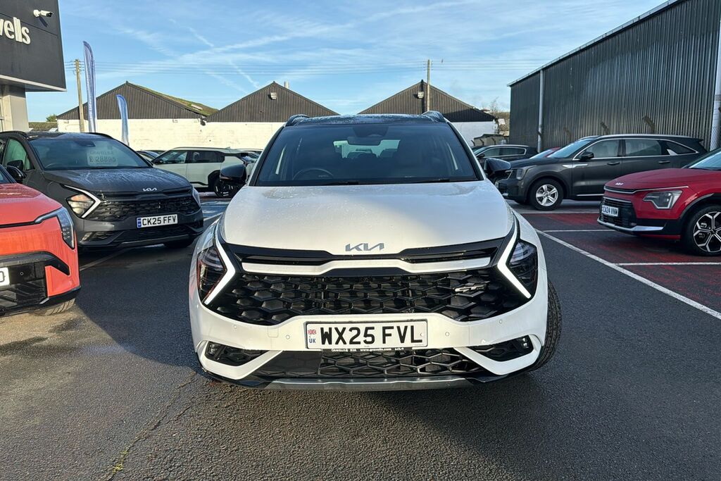 Kia Sportage 1.6 H T-gdi Gt-line S Suv Hybrid E WX25FVL White #6