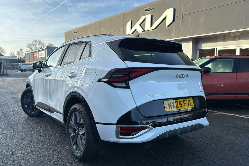 Kia Sportage 1.6 H T-gdi Gt-line S Suv Hybrid E WX25FVL White #3