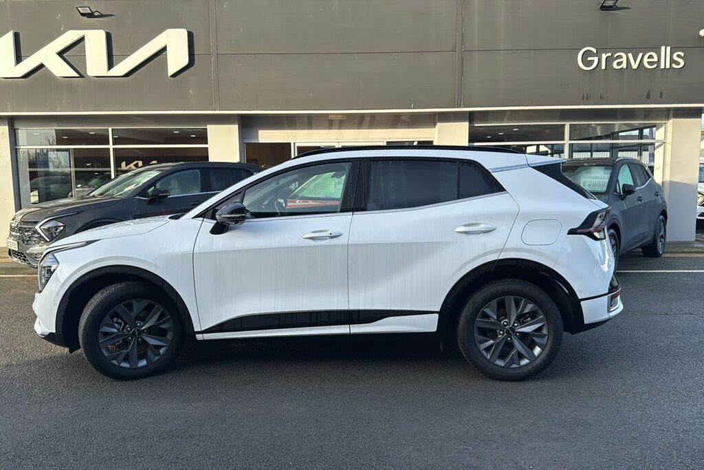 Kia Sportage 1.6 H T-gdi Gt-line S Suv Hybrid E WX25FVL White #4