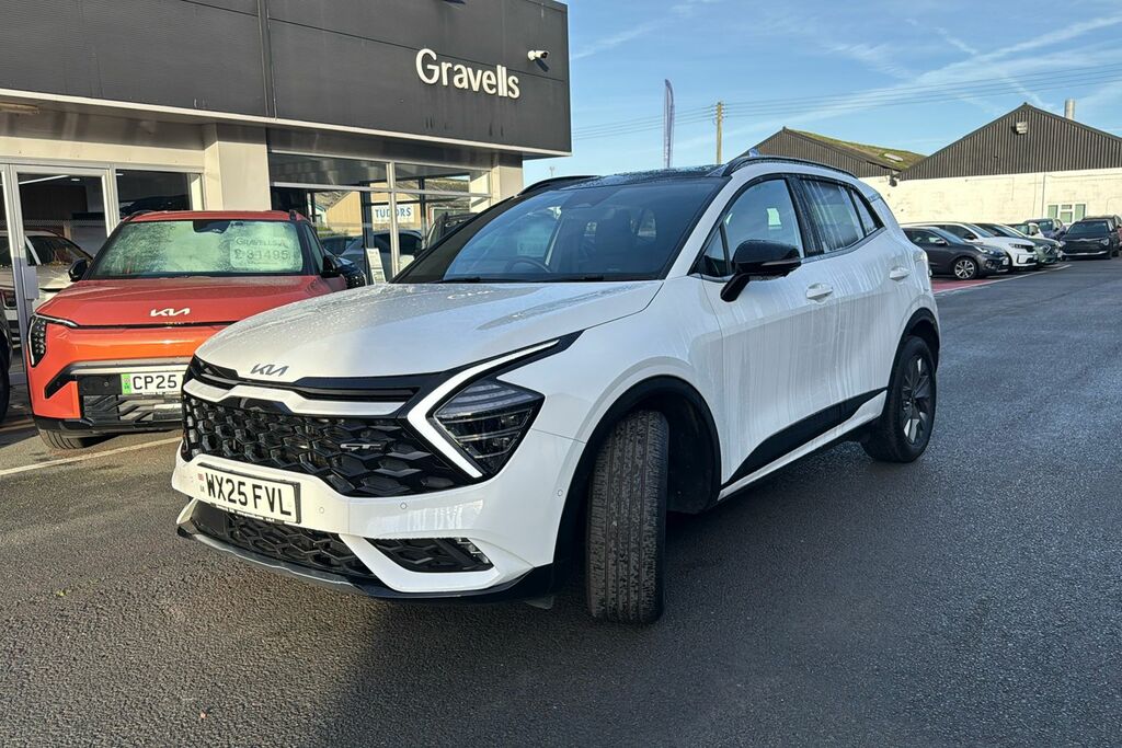 Kia Sportage 1.6 H T-gdi Gt-line S Suv Hybrid E WX25FVL White #5