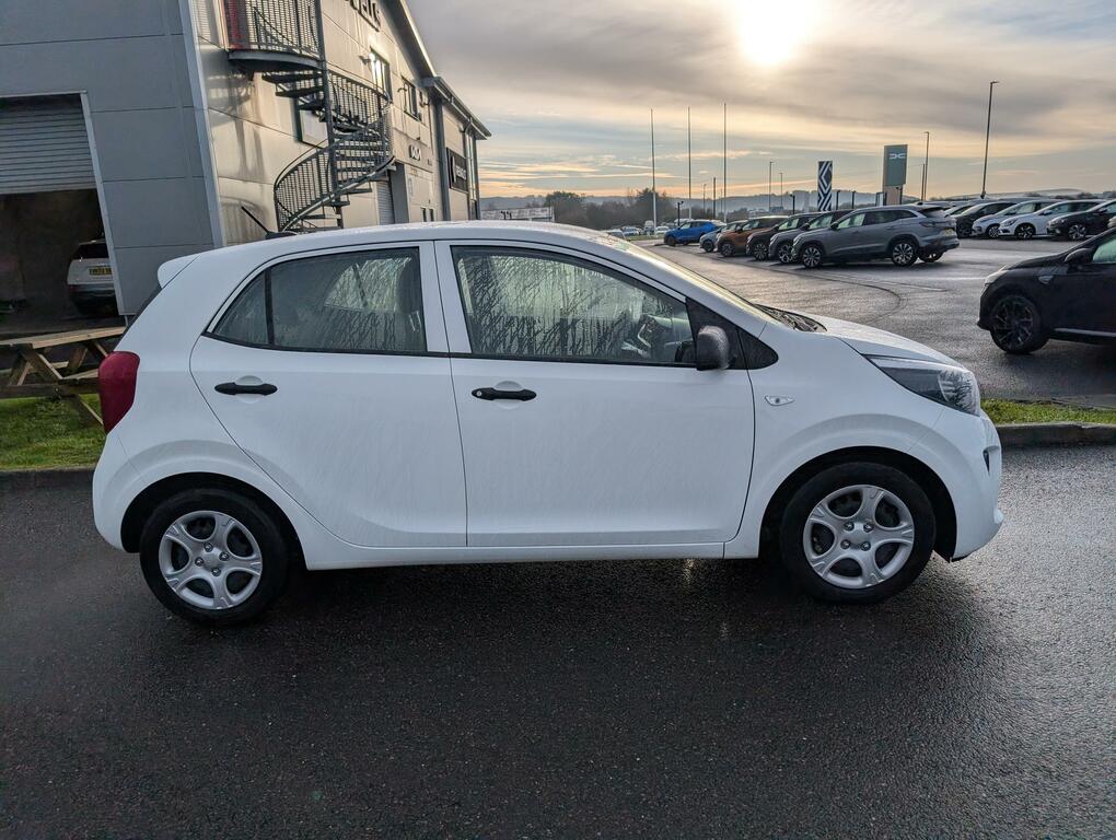 Kia Picanto 1.0 Dpi 1 Hatchback Euro 6 Ss CK24HJY White #2