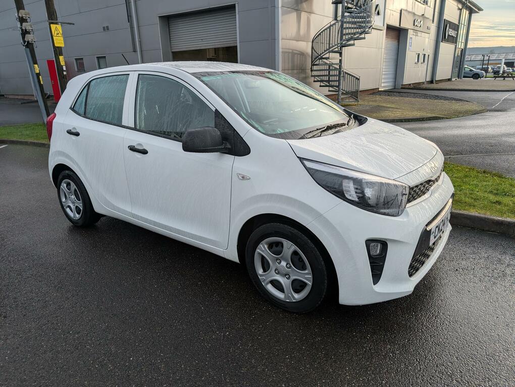 Kia Picanto 1.0 Dpi 1 Hatchback Euro 6 Ss White