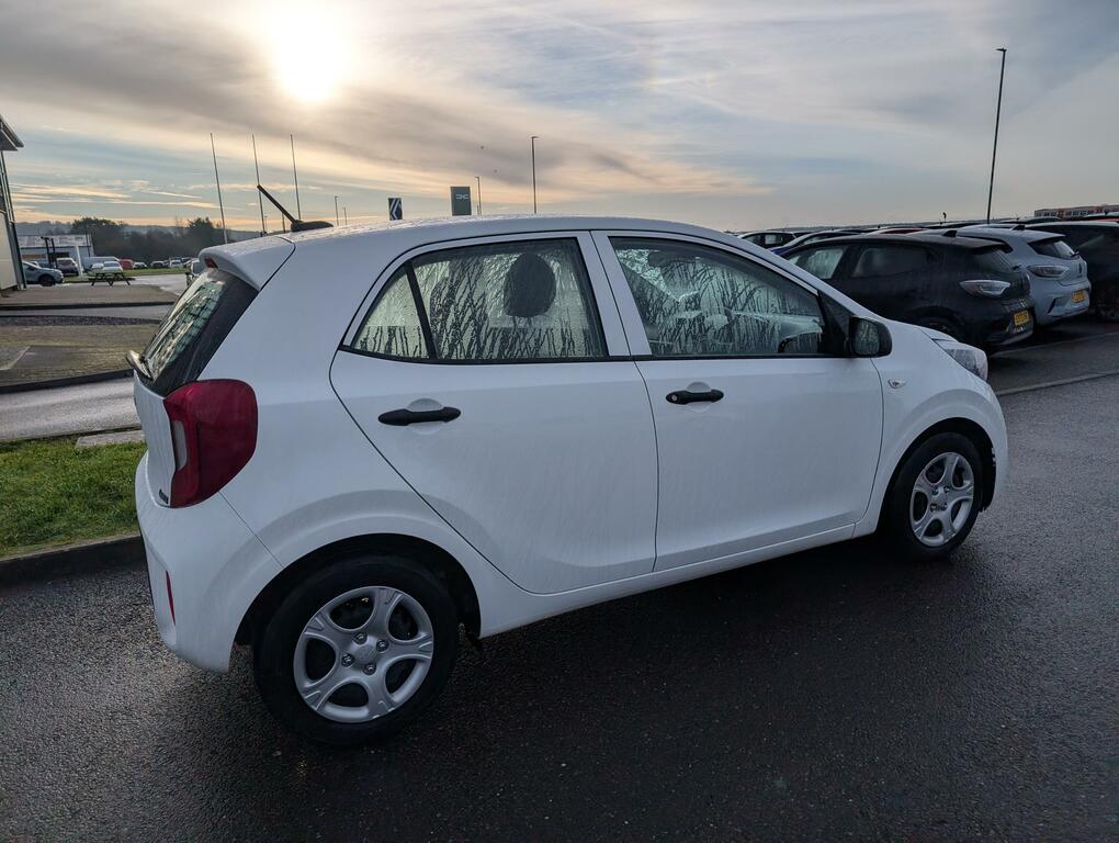 Kia Picanto 1.0 Dpi 1 Hatchback Euro 6 Ss CK24HJY White #3
