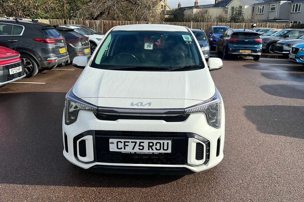 Kia Picanto 1.0 Gt-line Hatchback Euro 6 S CF75ROU White #6