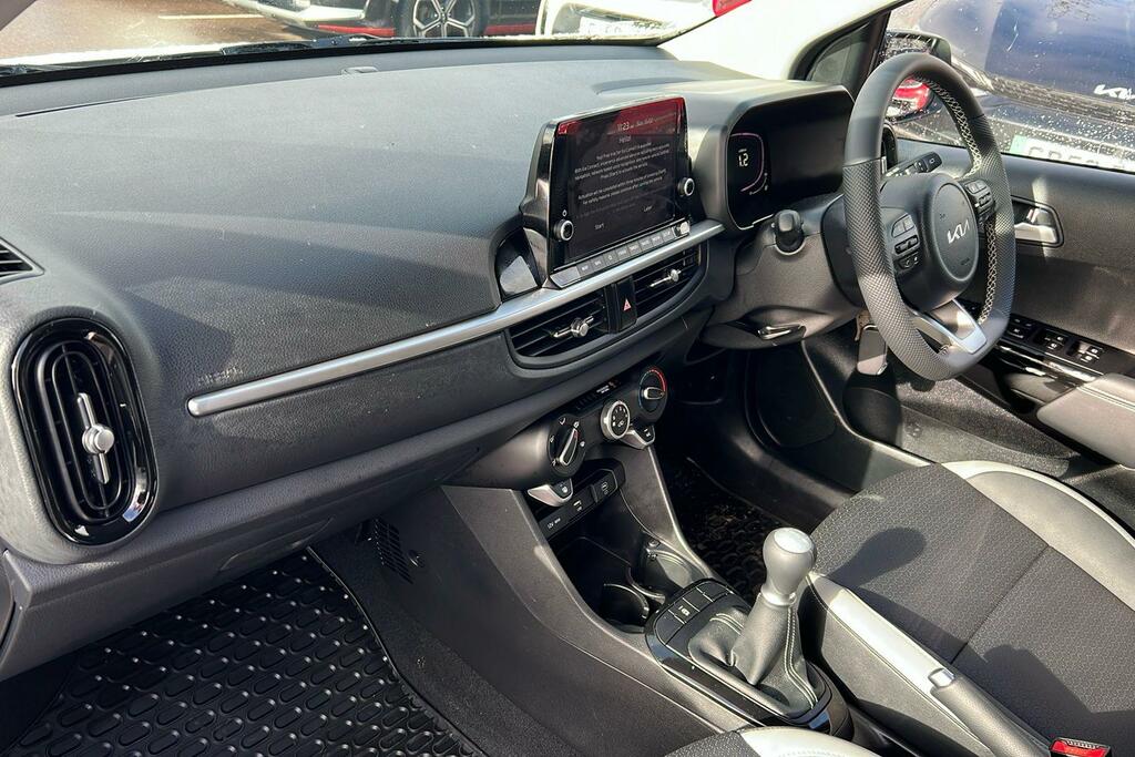 Kia Picanto 1.0 Gt-line Hatchback Euro 6 S CF75ROU White #2