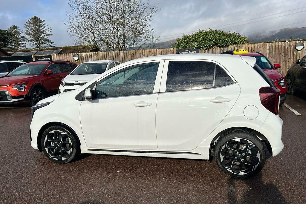 Kia Picanto 1.0 Gt-line Hatchback Euro 6 S CF75ROU White #4