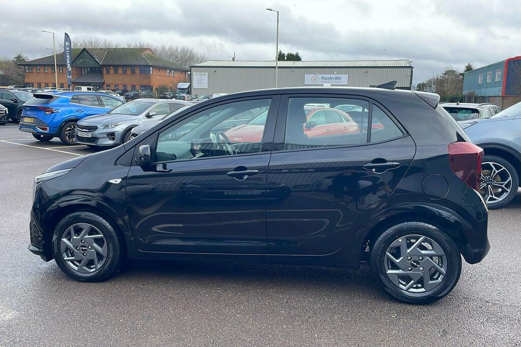 Kia Picanto 1.0 2 Hatchback Euro 6 Ss 62 CV75GZX Black #4