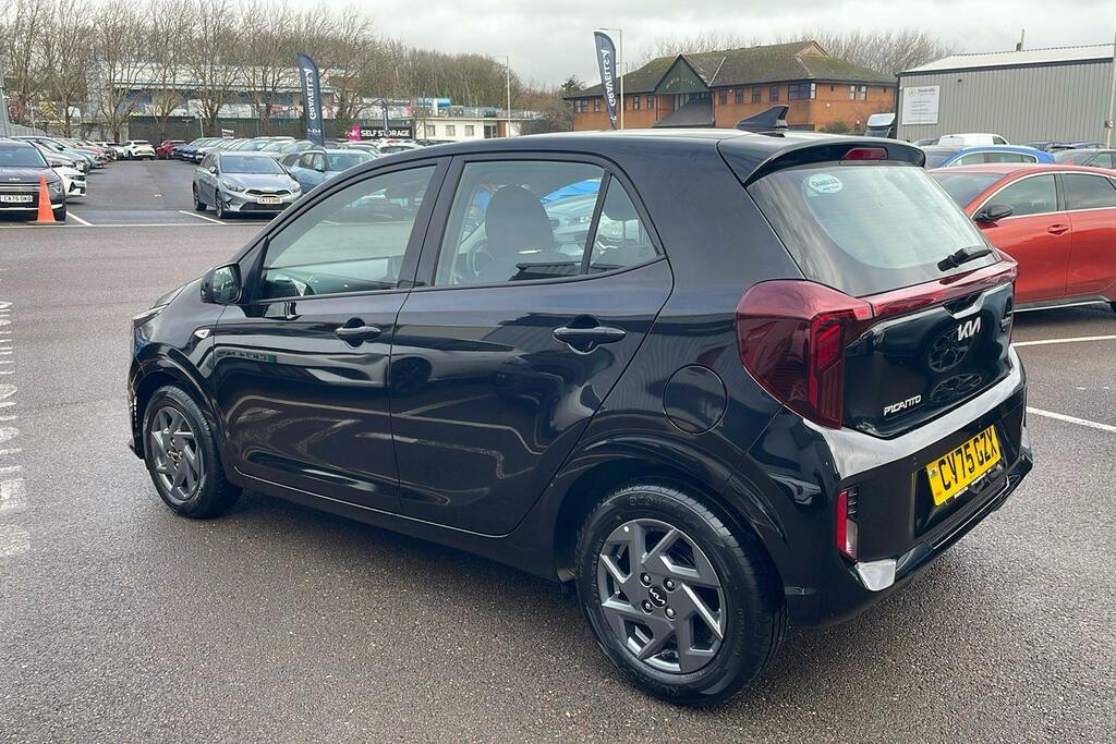 Kia Picanto 1.0 2 Hatchback Euro 6 Ss 62 CV75GZX Black #3