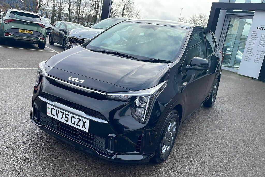 Kia Picanto 1.0 2 Hatchback Euro 6 Ss 62 CV75GZX Black #5