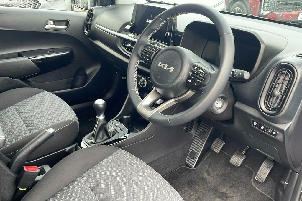Kia Picanto 1.0 2 Hatchback Euro 6 Ss 62 CV75GZX Black #2