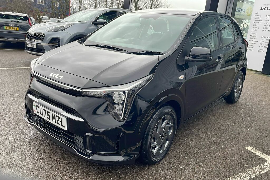 Kia Picanto 1.0 2 Hatchback Euro 6 Ss 62 CU75MZL Black #5