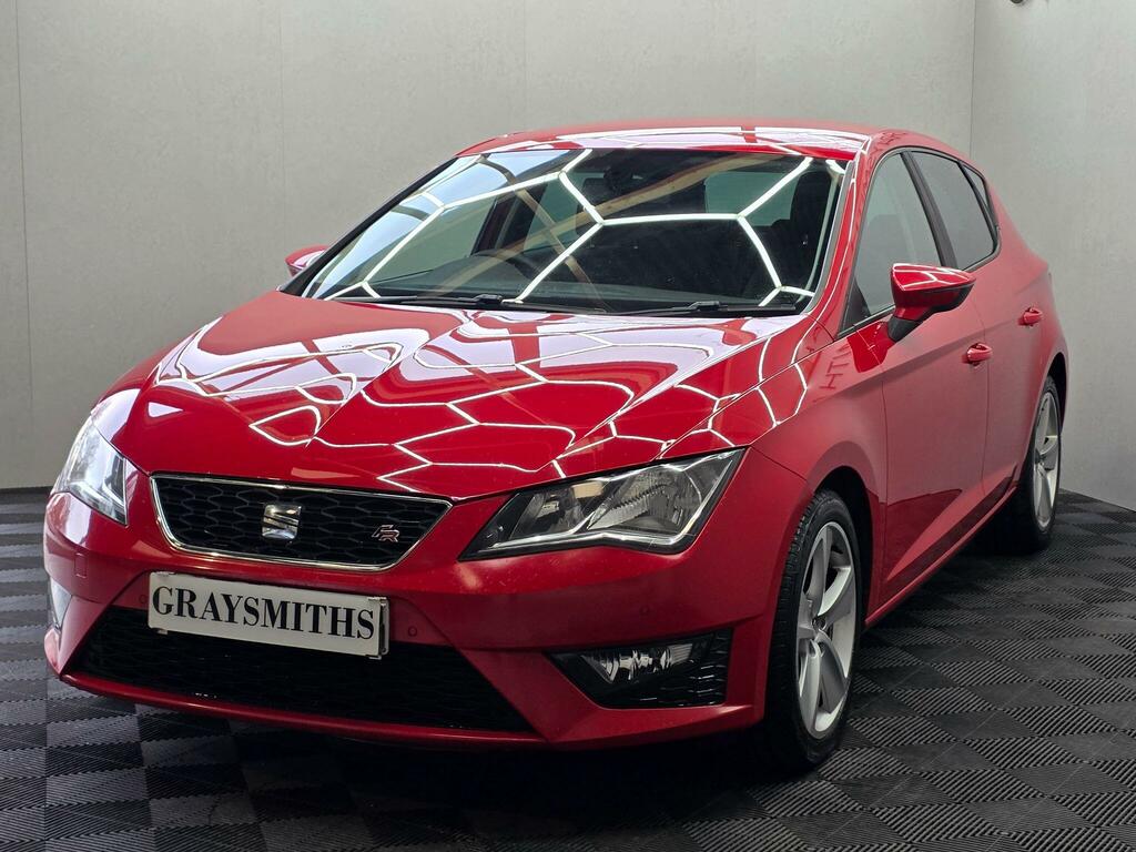 Seat Leon 2.0 Tdi Cr Fr Euro 5 Ss VFZ5113 Red #3