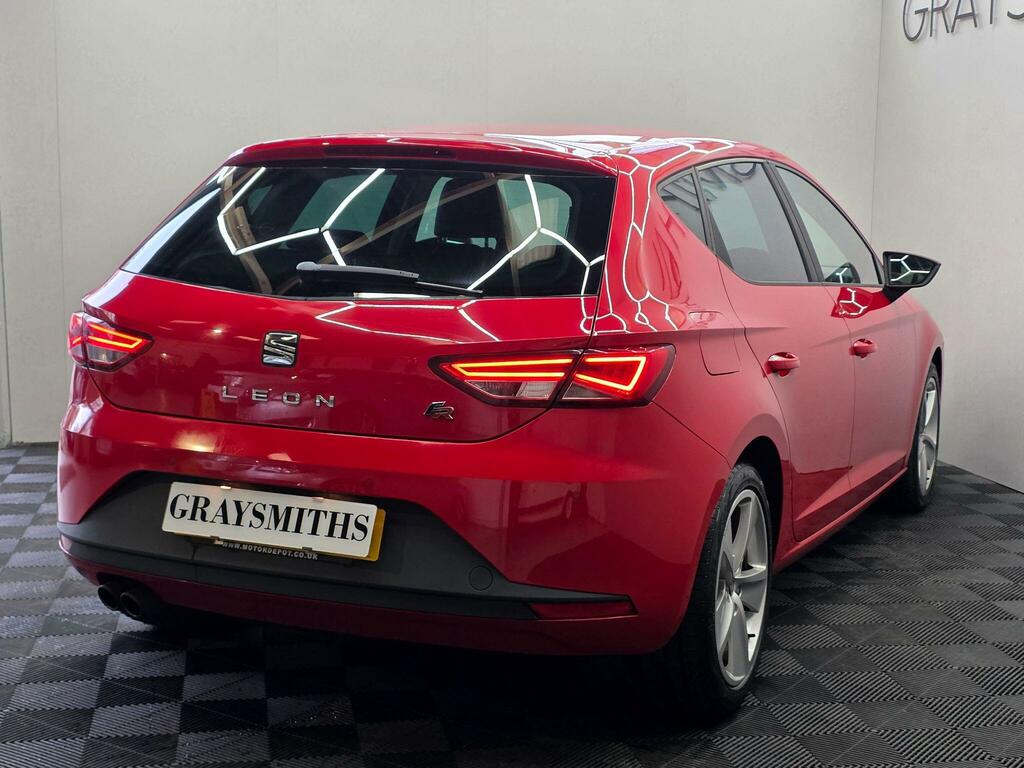 Seat Leon 2.0 Tdi Cr Fr Euro 5 Ss VFZ5113 Red #5