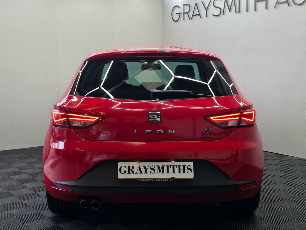 Seat Leon 2.0 Tdi Cr Fr Euro 5 Ss VFZ5113 Red #6