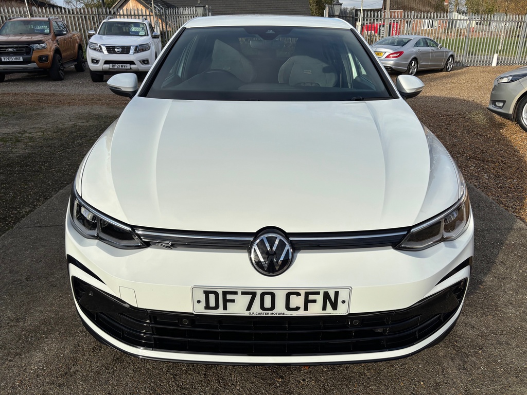 Volkswagen Golf 2.0 Tdi R-line Dsg Euro 6 S S DF70CFN White #2