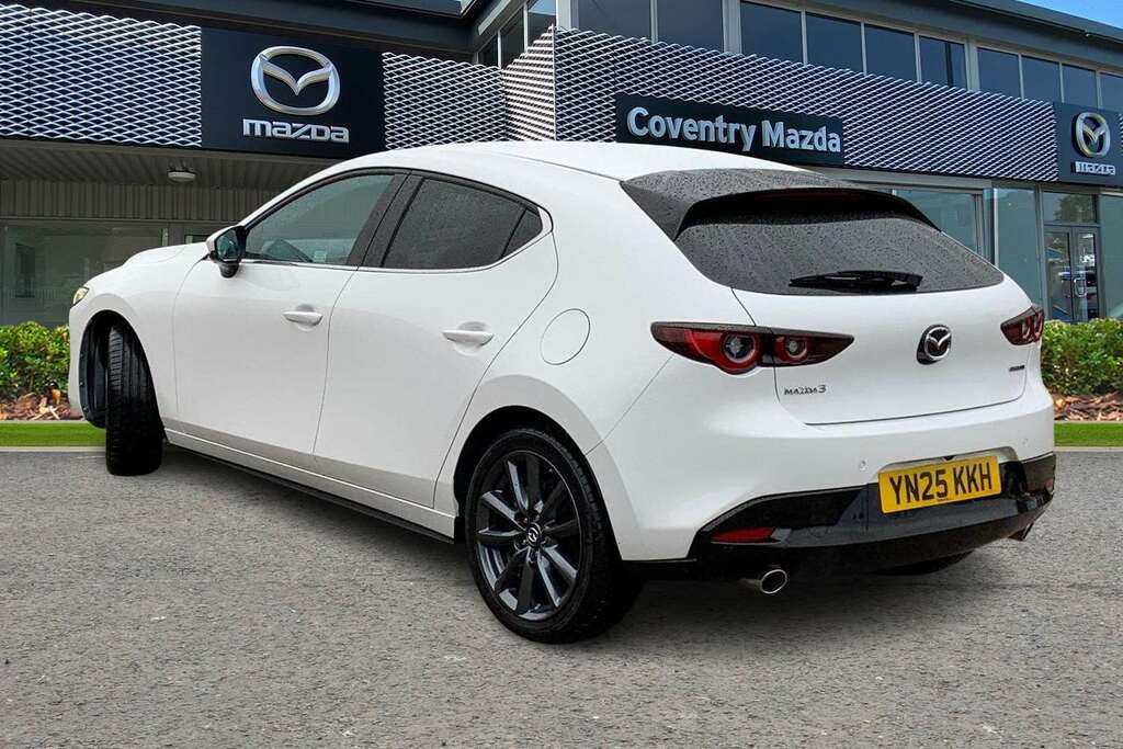 Mazda 3 Takumi Mhev YN25KKH White #2